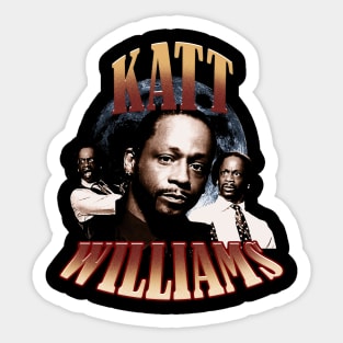 katt williams bootleg vintage design Sticker